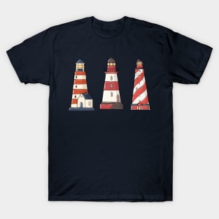 Lighthouse Trio T-Shirt